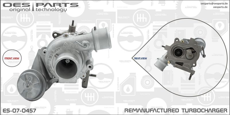 OES PARTS Kompressor,ülelaadimine ES-07-0457